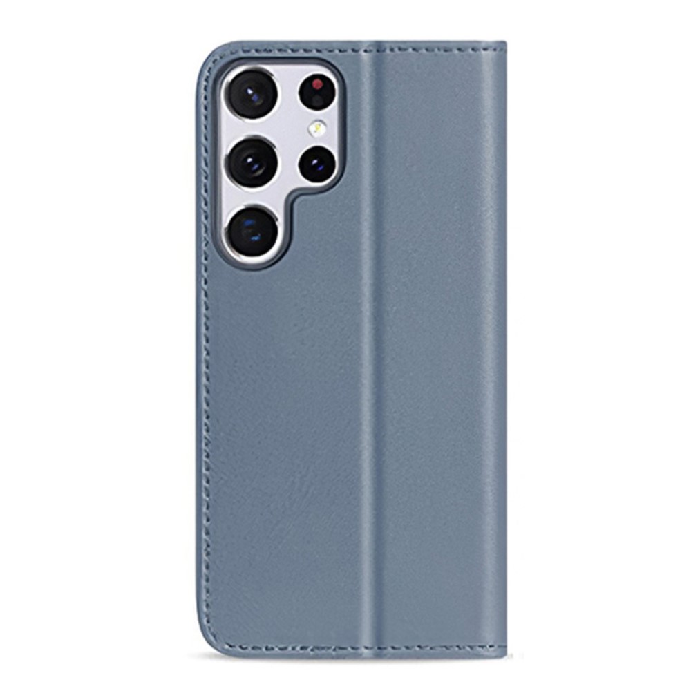 DUX DUCIS DUX DUCIS Samsung Galaxy S22 Ultra Fodral HIVO Äkta Läder Blå