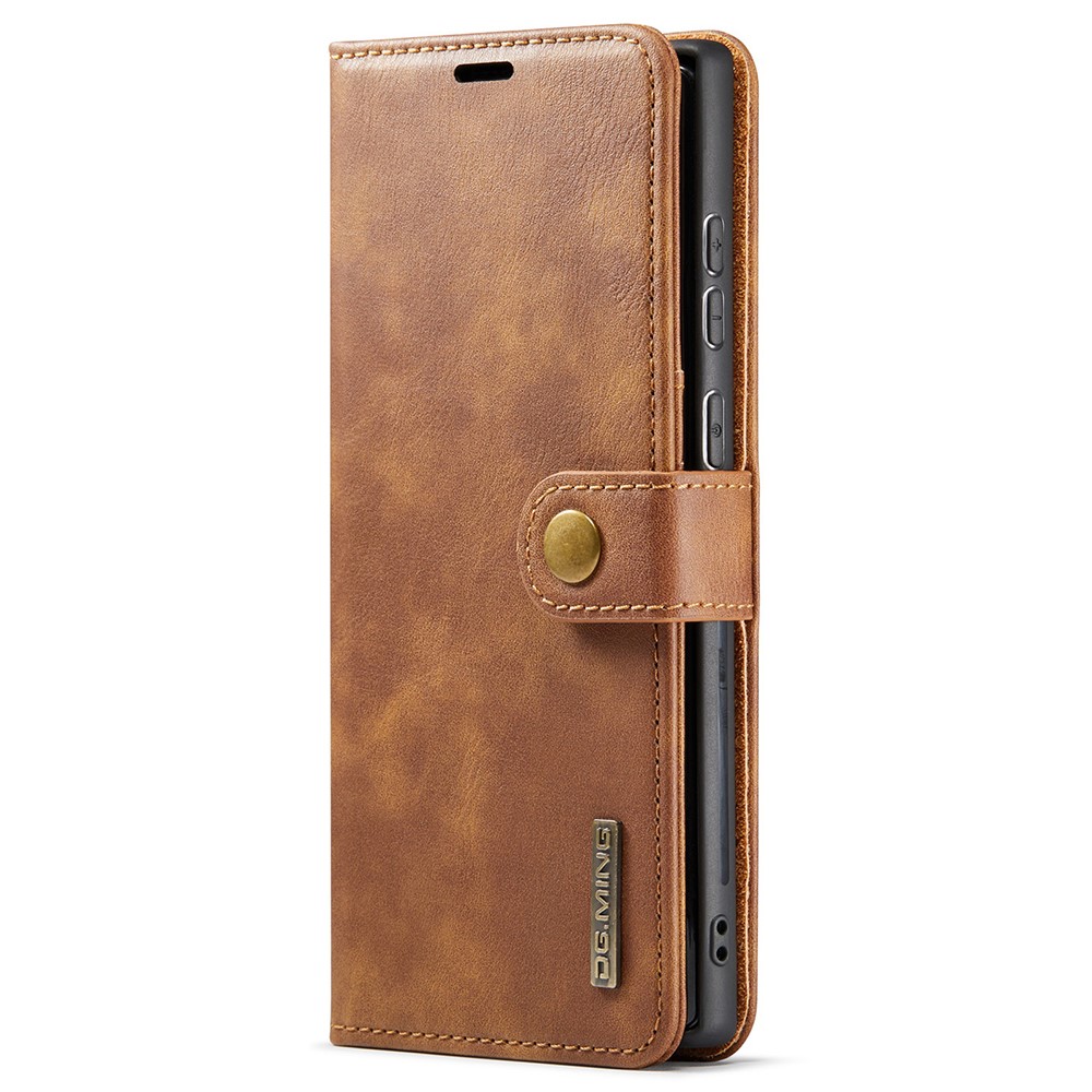DG.MING DG.MING Samsung Galaxy S22 Ultra 2in1 Magnet Fodral / Skal Brun