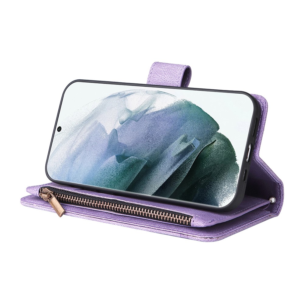  Samsung Galaxy S22 Ultra Fodral Multifunktionellt Lila