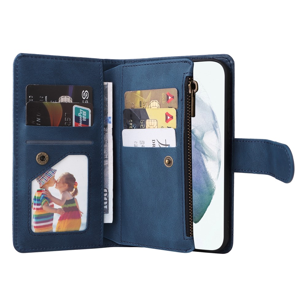  Samsung Galaxy S22 Ultra Fodral Multifunktionellt Blå