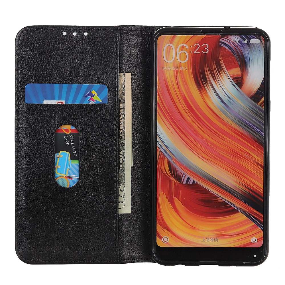  Samsung Galaxy S22 Plus Fodral Flip Split Läder Svart