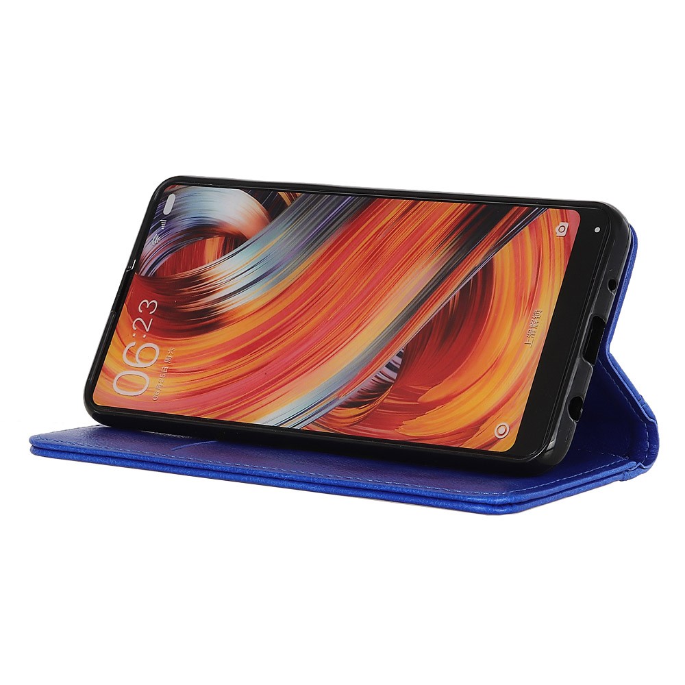  Samsung Galaxy S22 Plus Fodral Flip Split Läder Blå