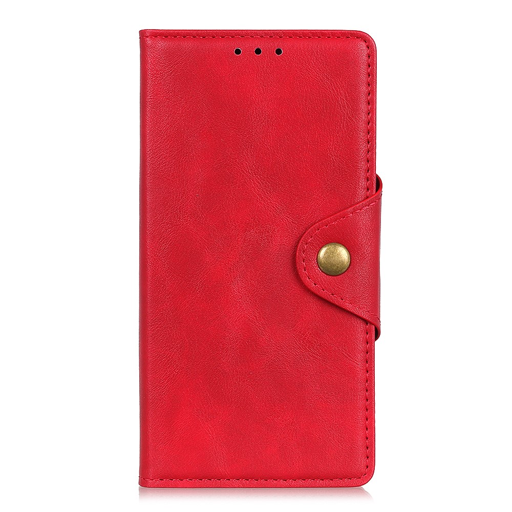  Samsung Galaxy S22 Plus Fodral Magnetisk Mässing Röd