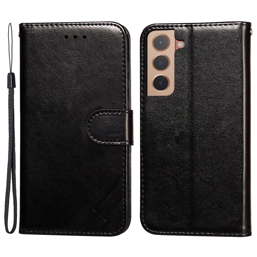  Samsung Galaxy S22 Plus Fodral Tre Ränder Svart