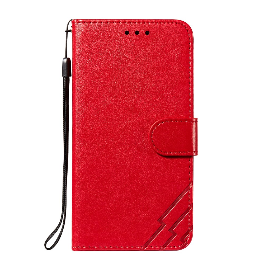  Samsung Galaxy S22 Plus Fodral Tre Ränder Röd