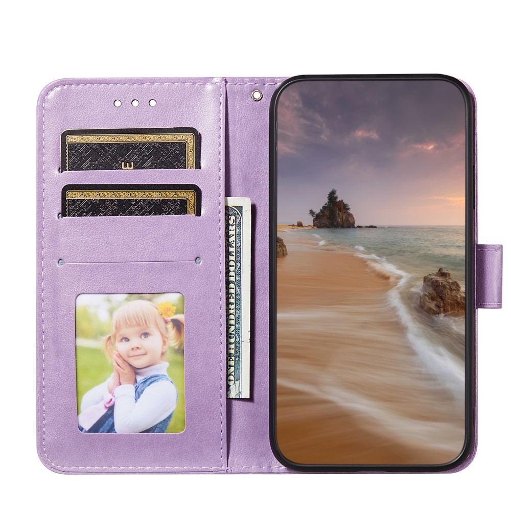  Samsung Galaxy S22 Plus Fodral Tre Ränder Lila