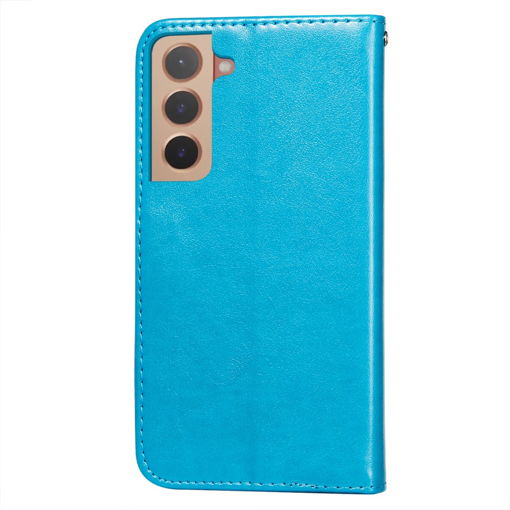  Samsung Galaxy S22 Plus Fodral Solid Blå