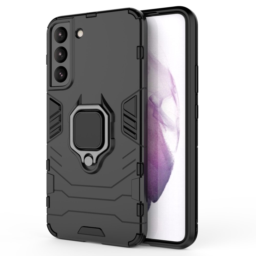  Samsung Galaxy S22 Plus Skal Ring Hybrid Armor Svart
