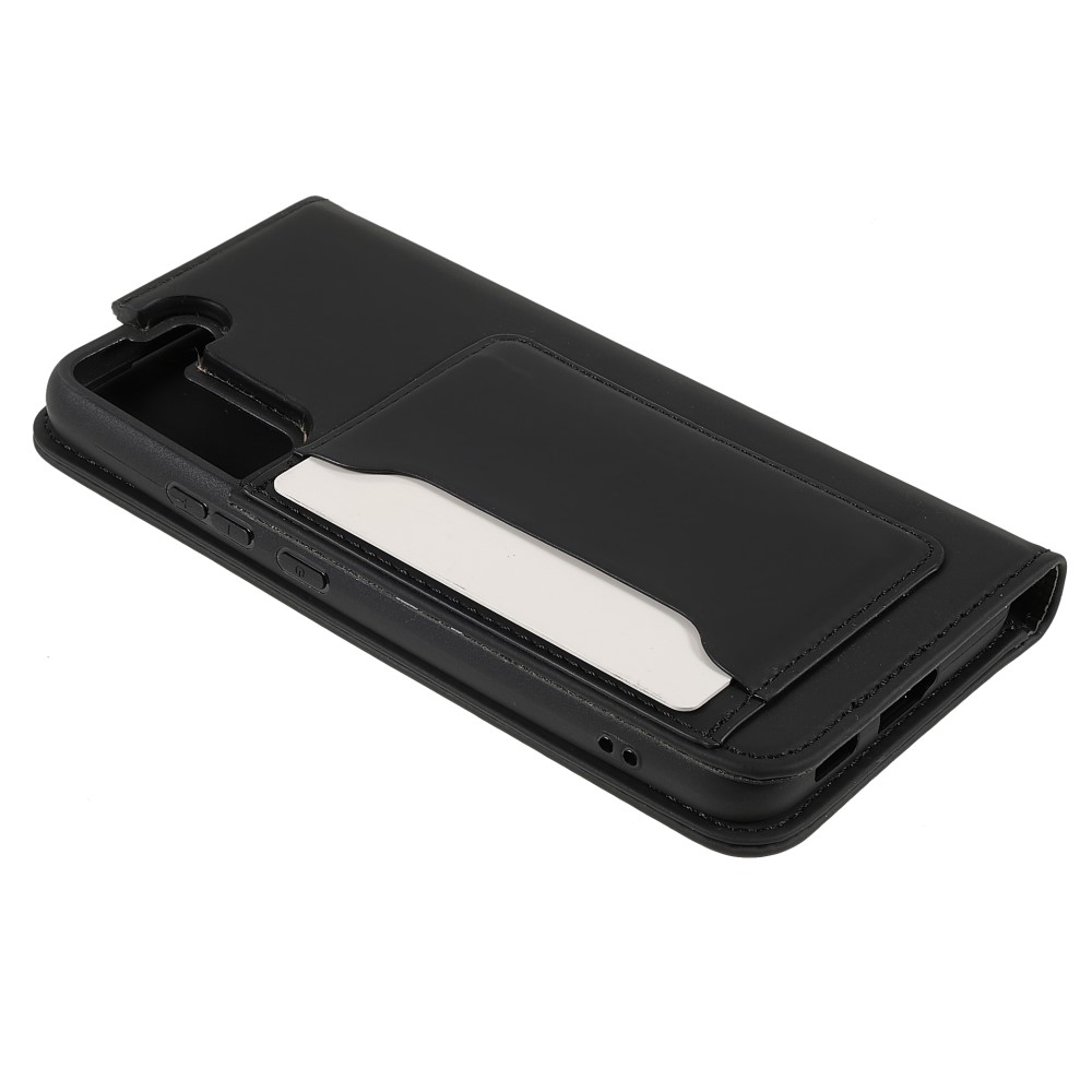  Samsung Galaxy S22 Plus Fodral Flip Med Kortfack Svart