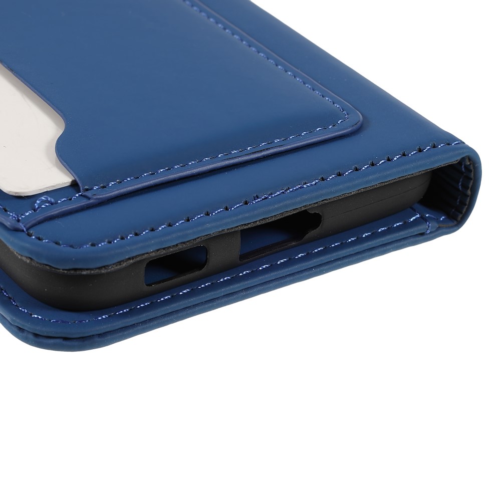  Samsung Galaxy S22 Plus Fodral Flip Med Kortfack Blå