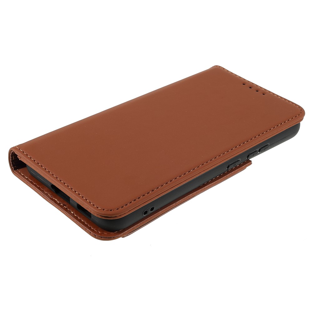  Samsung Galaxy S22 Plus Fodral Flip Med Kortfack Brun