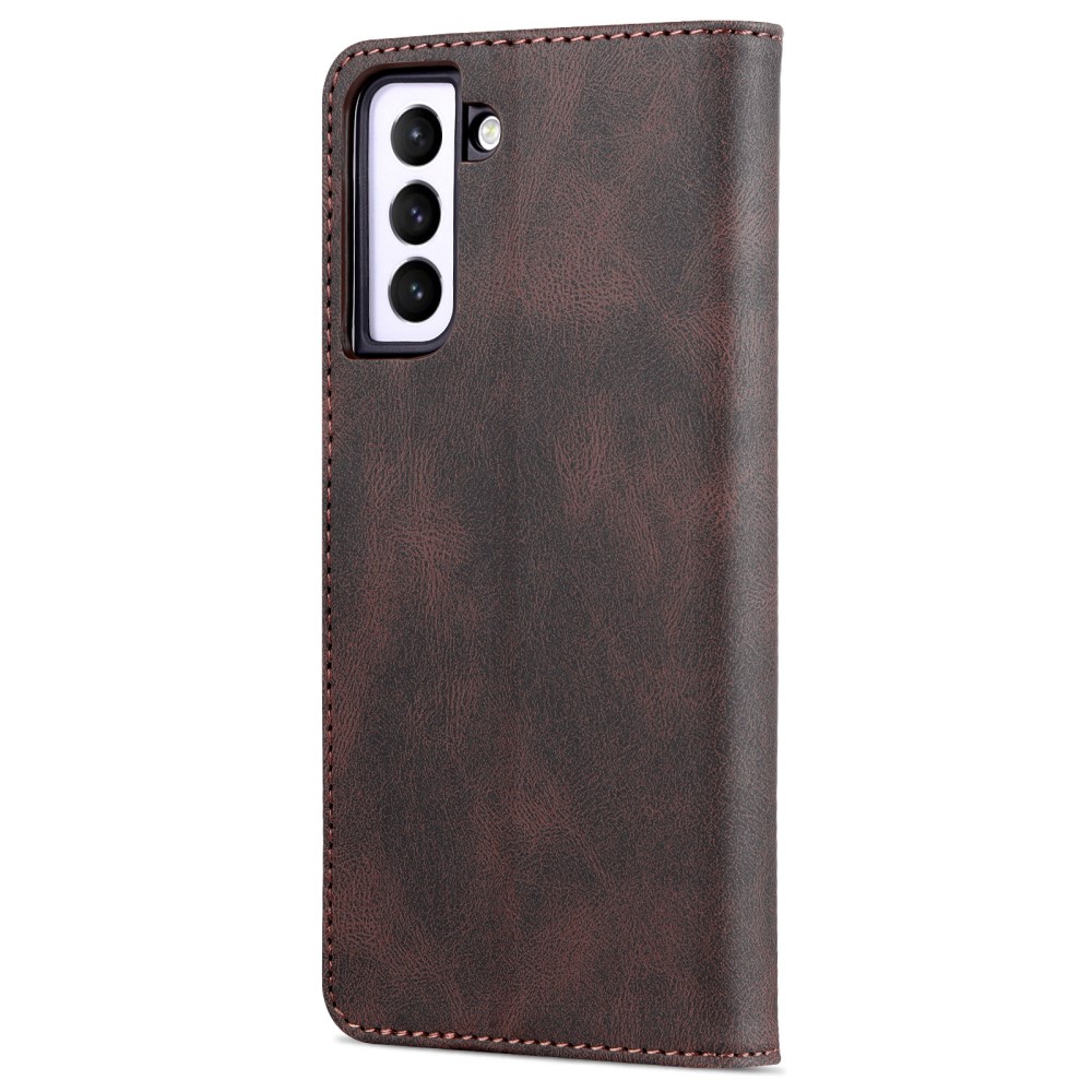 AZNS AZNS Samsung Galaxy S22 Plus Fodral Retro Textur Brun