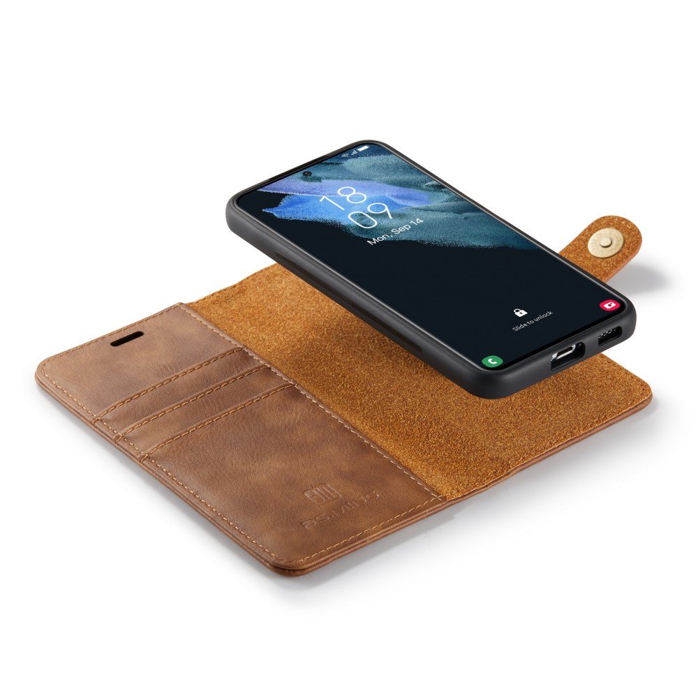 DG.MING DG.MING Samsung Galaxy S22 Plus Fodral 2in1 Magnet Fodral / Skal Brun