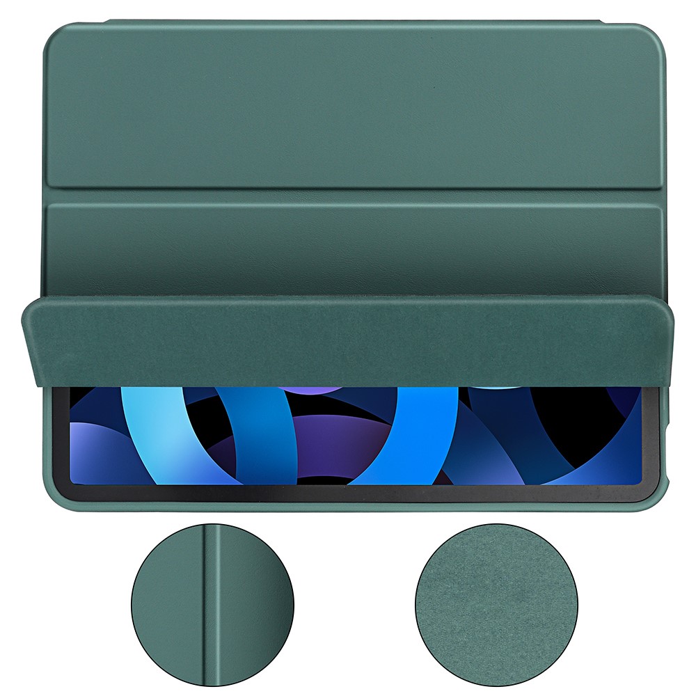  iPad Mini 2024/2021 Fodral Tri-Fold Pennhållare Forest Green