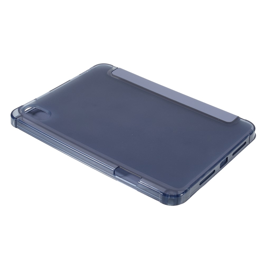  iPad Mini 2024/2021 Fodral Shockproof Tri-Fold Pennhållare Lila