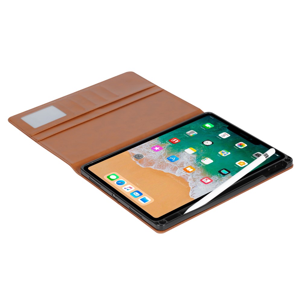  iPad Mini 2024/2021 Fodral Pennhållare Och Frontficka Svart