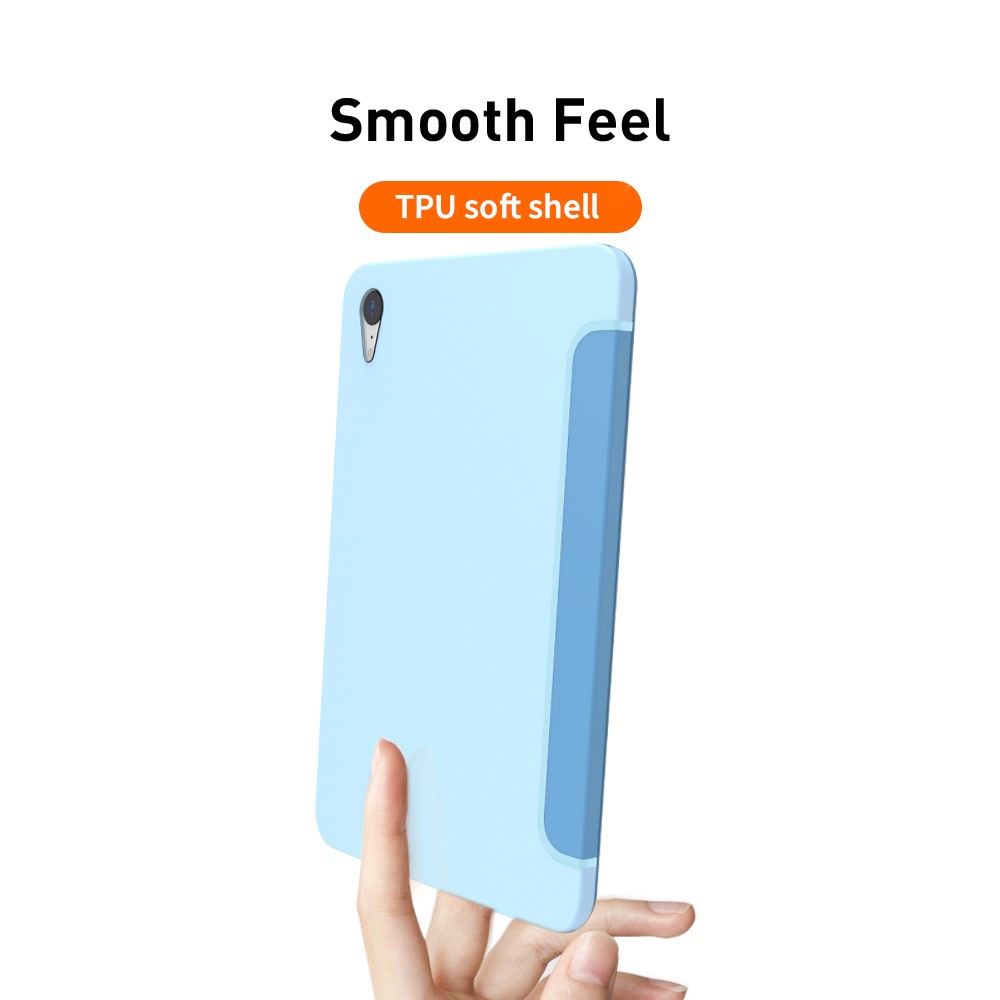  iPad Mini 2024/2021 Fodral Slim Tri-Fold Svart