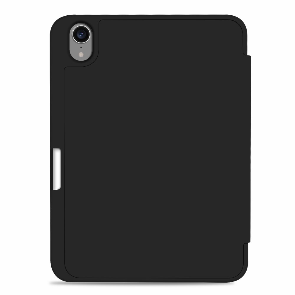  iPad Mini 2024/2021 Fodral Slim Tri-Fold Pennhållare Svart