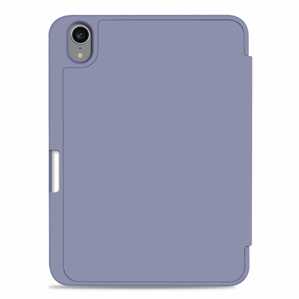  iPad Mini 2024/2021 Fodral Slim Tri-Fold Pennhållare Lila
