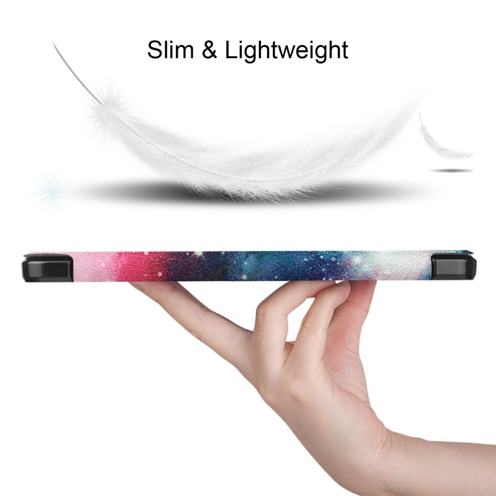  Samsung Galaxy Tab S7 Plus / Tab S8 Plus Fodral Tri-Fold Pennhållare