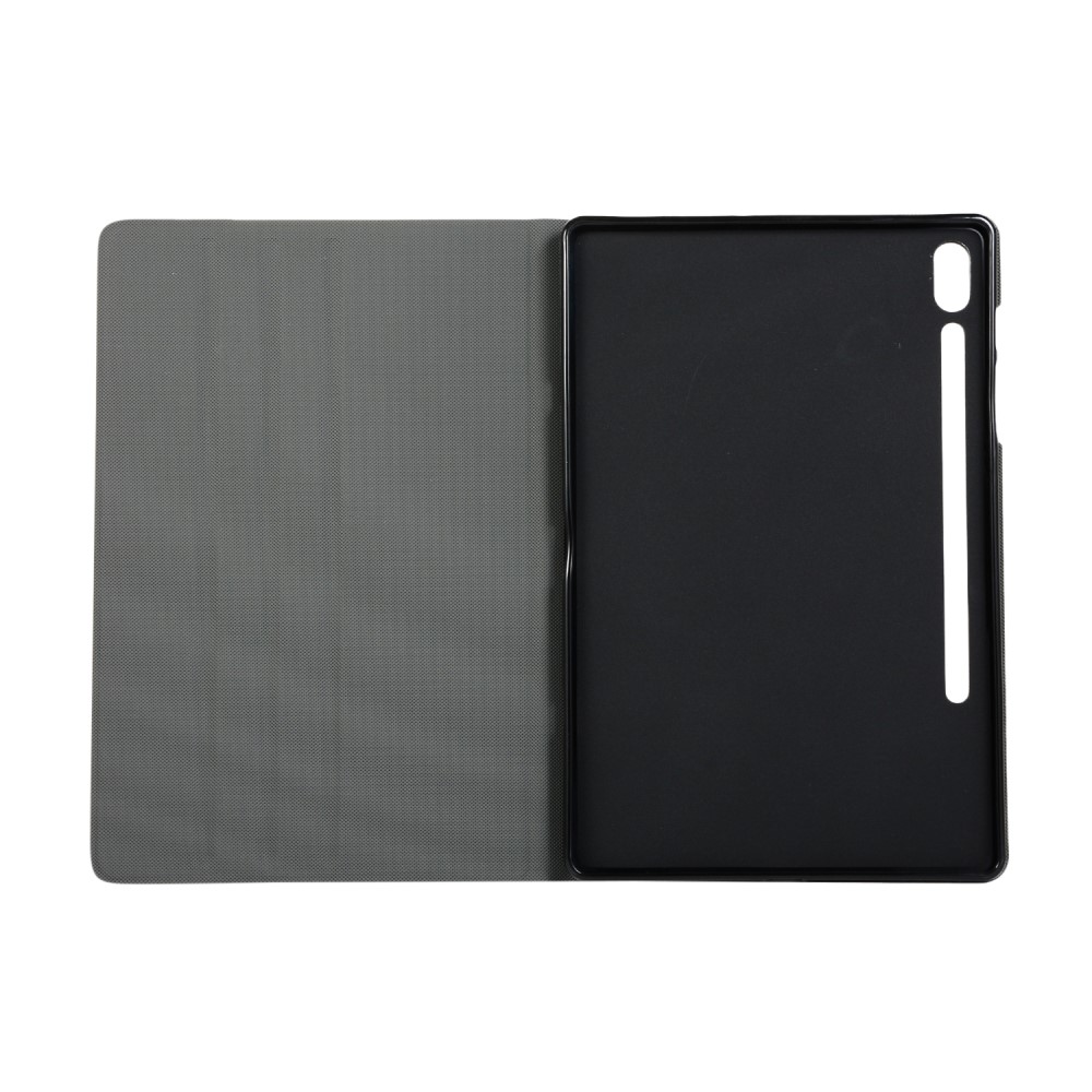 Samsung Galaxy Tab S7 Plus / Tab S8 Plus Fodral Case Stand Guld