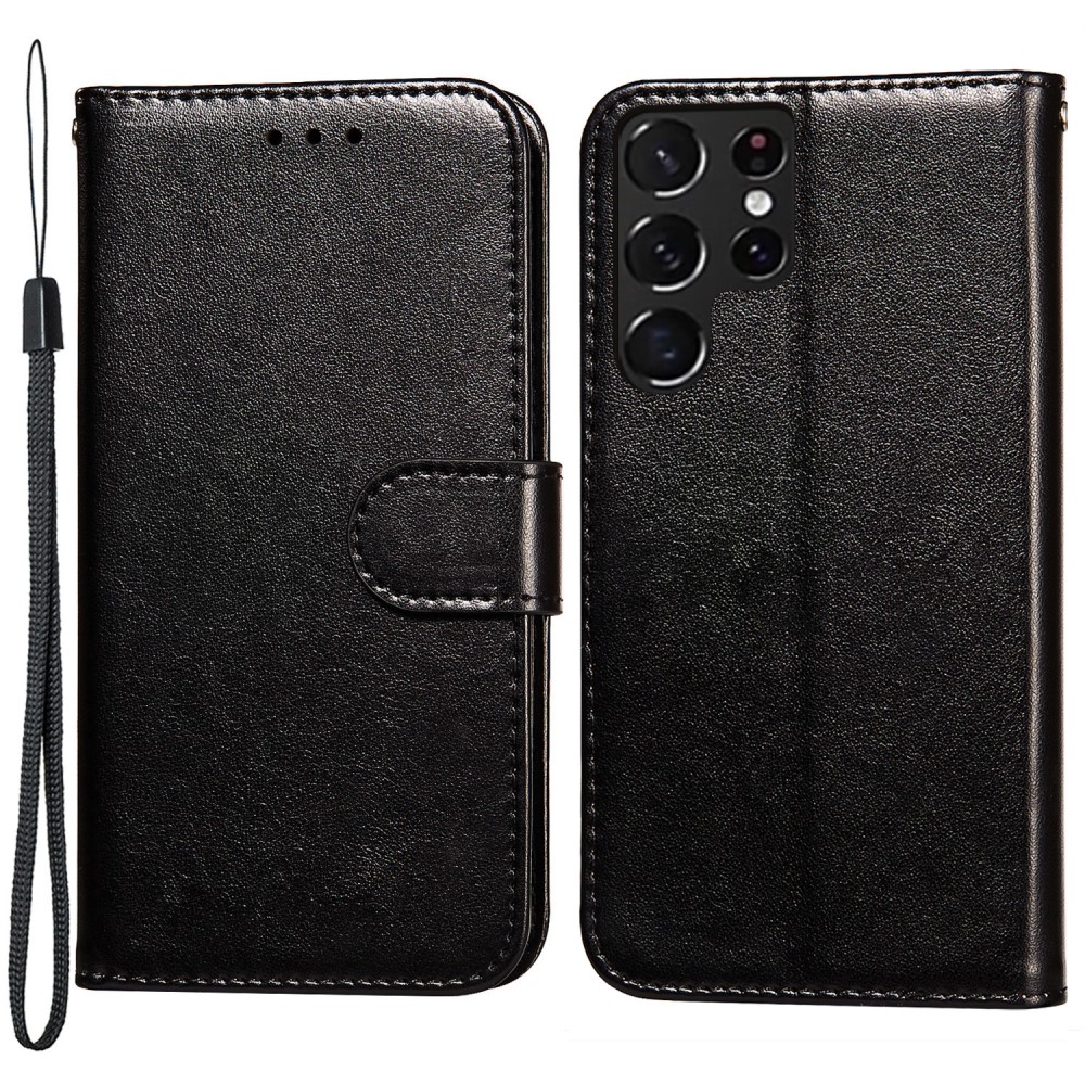  Samsung Galaxy S22 Ultra Fodral Solid Svart