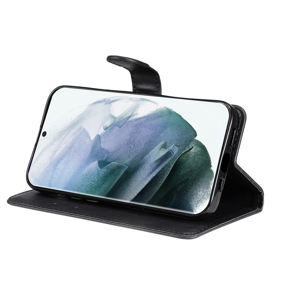  Samsung Galaxy S22 Ultra Fodral Läder Svart