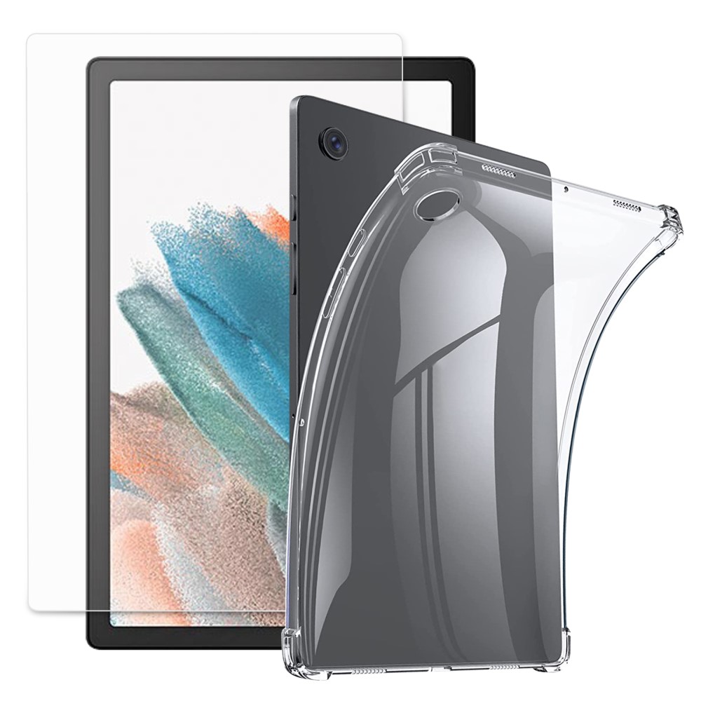  Samsung Galaxy Tab A8 10.5 (2021) Skärmskydd + Skal Shockproof TPU
