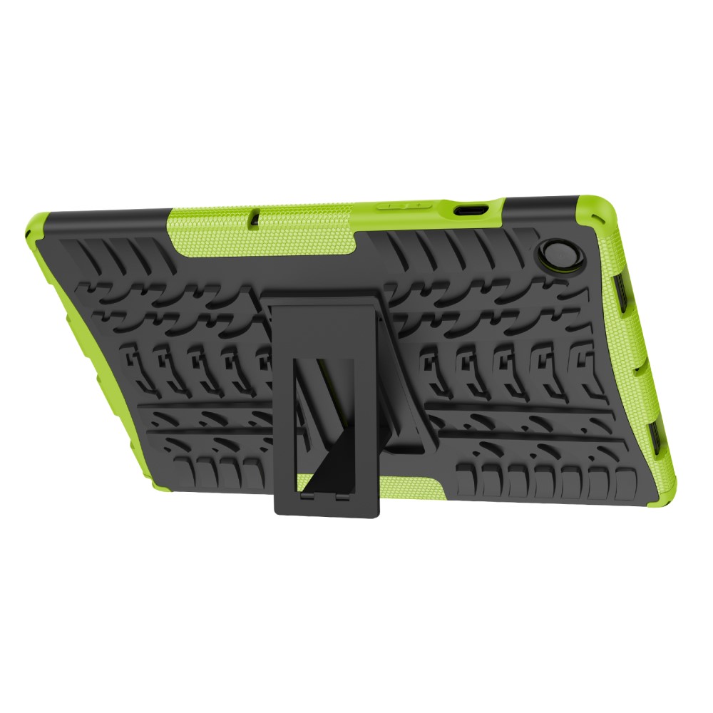  Samsung Galaxy Tab A8 10.5 (2021) Skal Rugged Kickstand Armor Grön