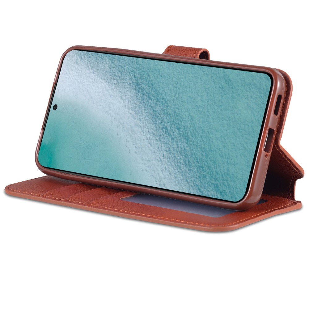 AZNS AZNS Samsung Galaxy S22 Plus Fodral Läder Brun
