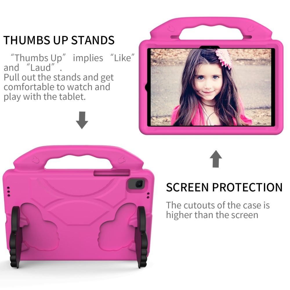  Samsung Galaxy Tab A8 10.5 2021 / A7 10.4 Skal Shockproof EVA Rosa