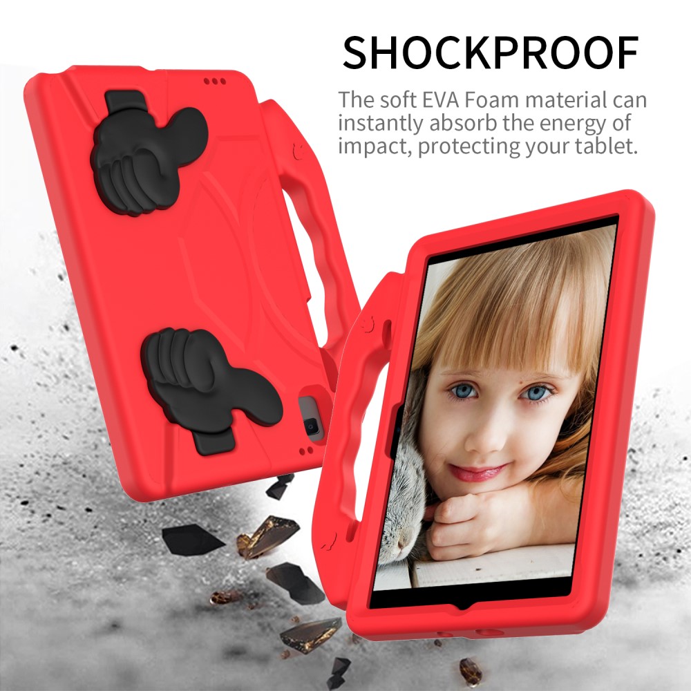 Samsung Galaxy Tab A8 10.5 2021 / A7 10.4 Skal Shockproof EVA Röd