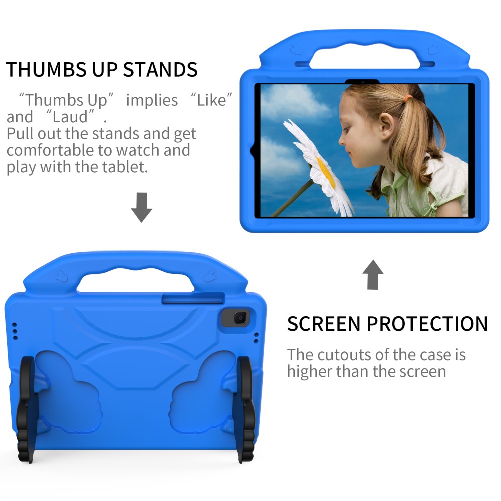  Samsung Galaxy Tab A8 10.5 2021 / A7 10.4 Skal Shockproof EVA Blå