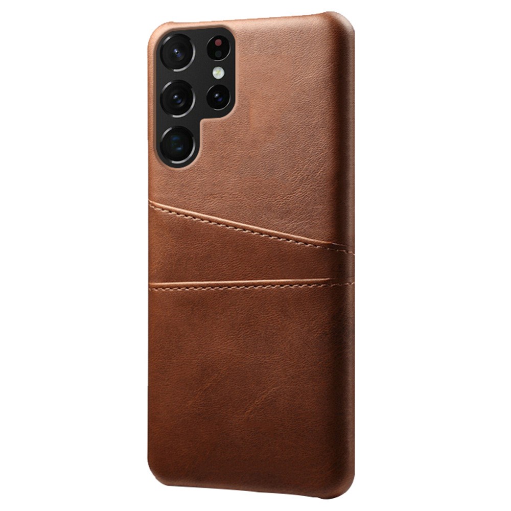  Samsung Galaxy S22 Ultra Skal Kortfack Brun