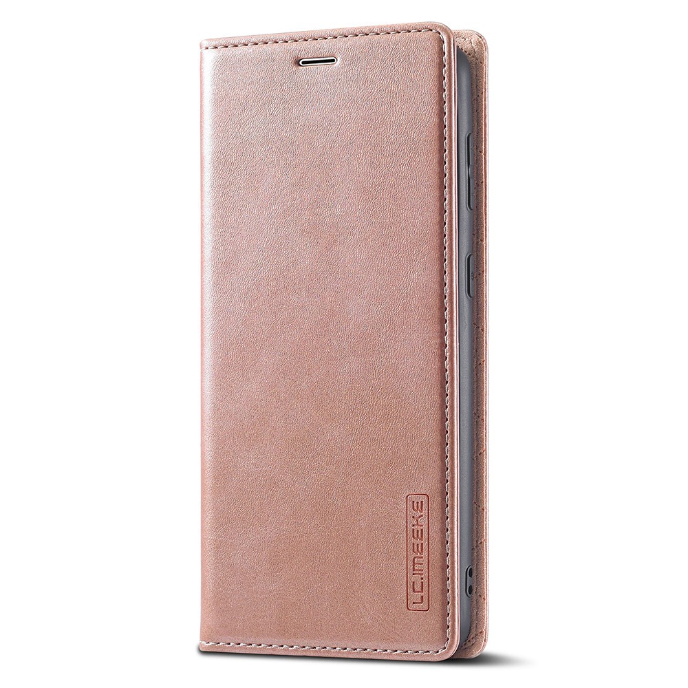 LC.IMEEKE LC.IMEEKE Samsung Galaxy S22 Plus Fodral Flip Läder Rosa