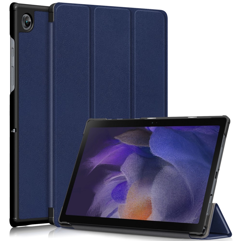  Samsung Galaxy Tab A8 10.5 (2021) Fodral Premium Tri-Fold Blå