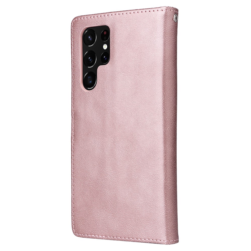 Samsung Galaxy S22 Ultra Fodral 2in1 Magnet Roséguld