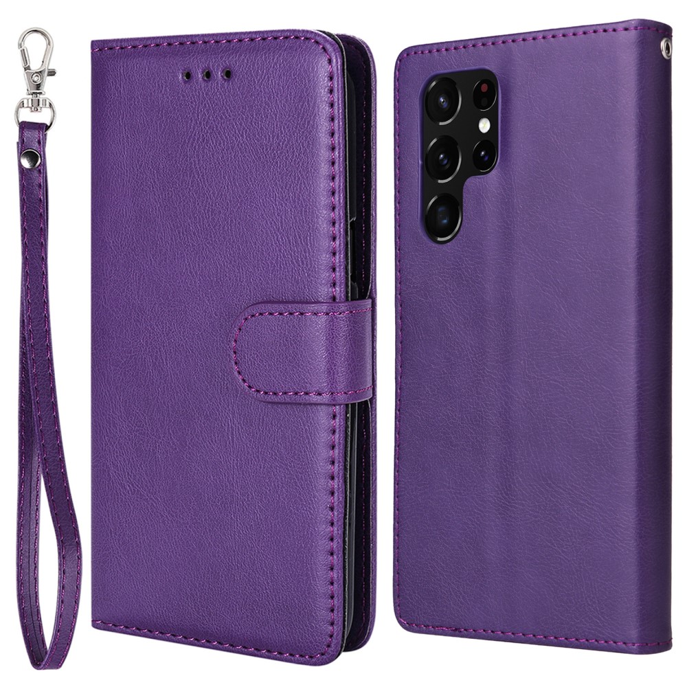  Samsung Galaxy S22 Ultra Fodral 2in1 Magnet Lila