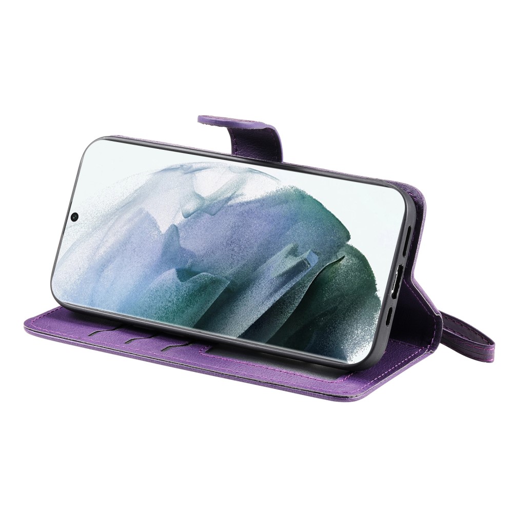  Samsung Galaxy S22 Ultra Fodral 2in1 Magnet Lila