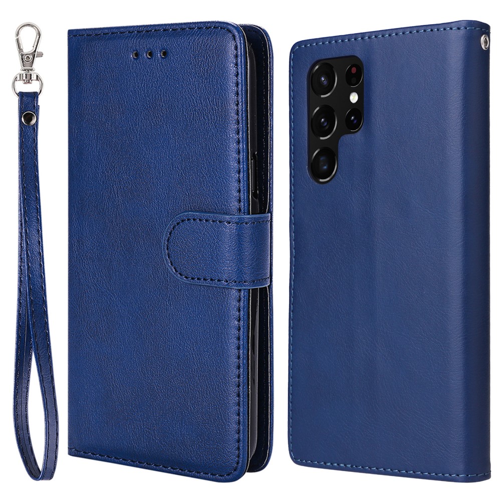  Samsung Galaxy S22 Ultra Fodral 2in1 Magnet Blå
