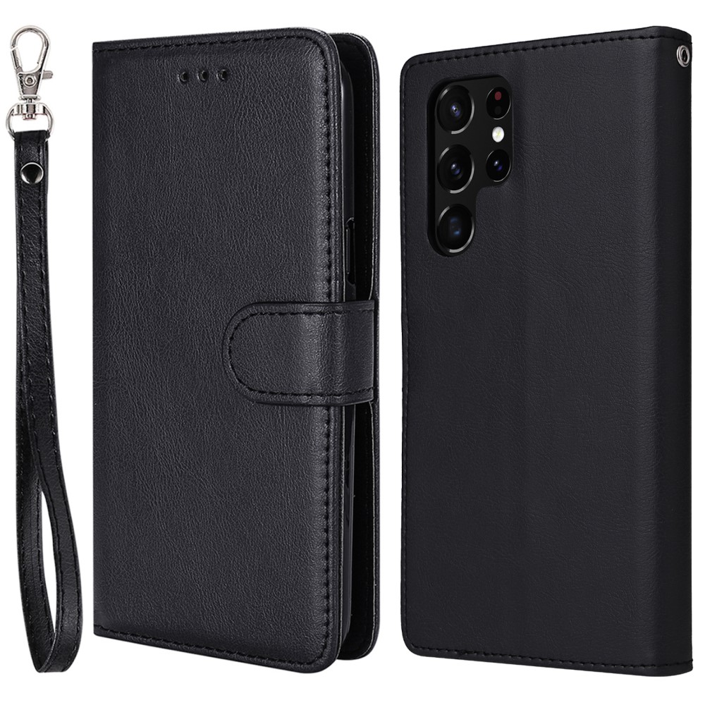  Samsung Galaxy S22 Ultra Fodral 2in1 Magnet Svart