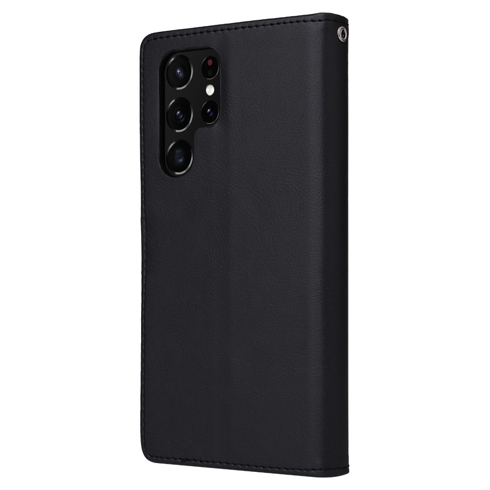  Samsung Galaxy S22 Ultra Fodral 2in1 Magnet Svart