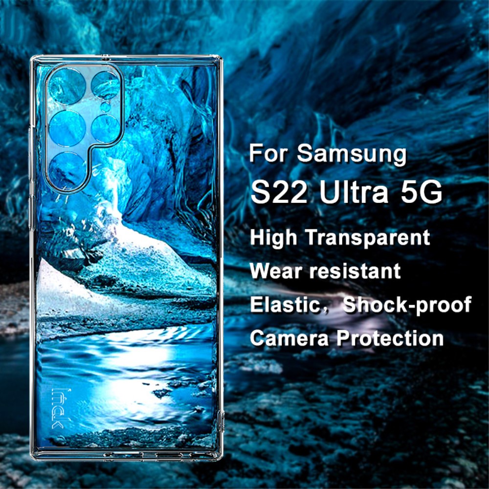 IMAK IMAK Samsung Galaxy S22 Ultra Skal TPU Transparent