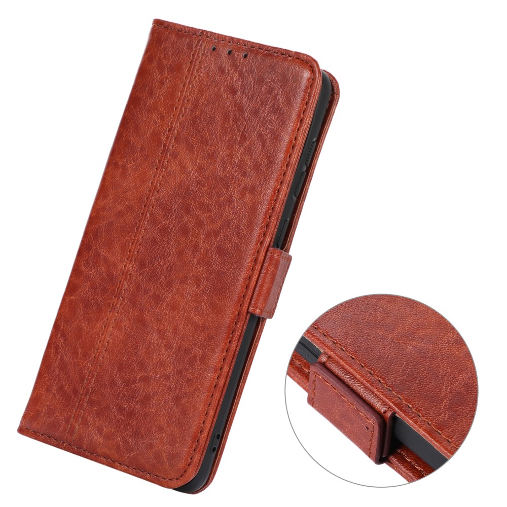  Samsung Galaxy S22 Ultra Fodral Crazy Horse Brun
