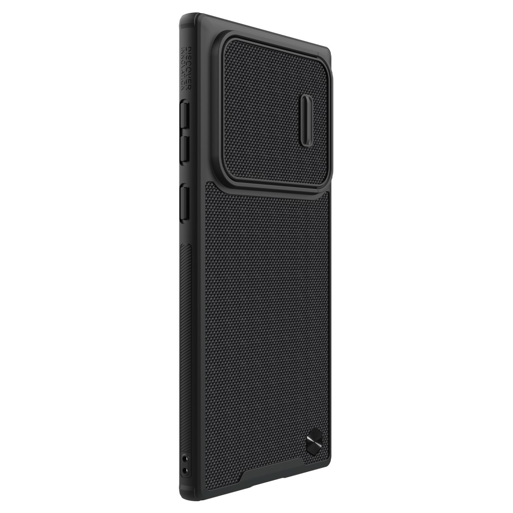 NILLKIN NILLKIN Samsung Galaxy S22 Ultra Skal CamShield Nylon Hybrid Svart