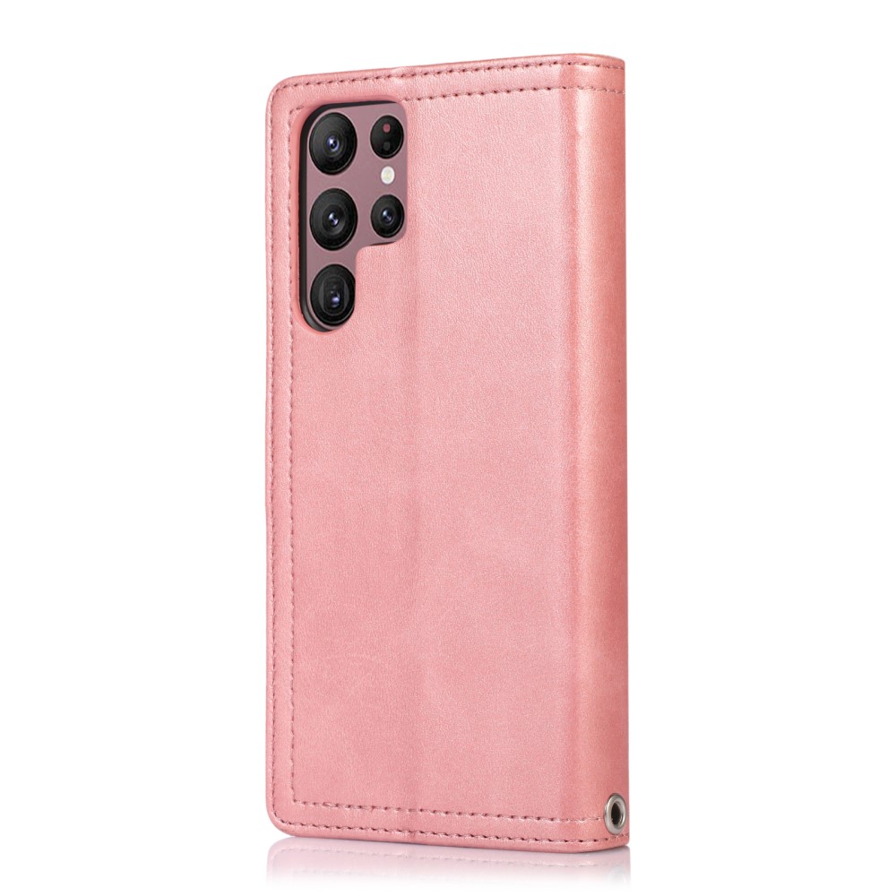  Samsung Galaxy S22 Ultra Fodral Multifunktionellt Roséguld