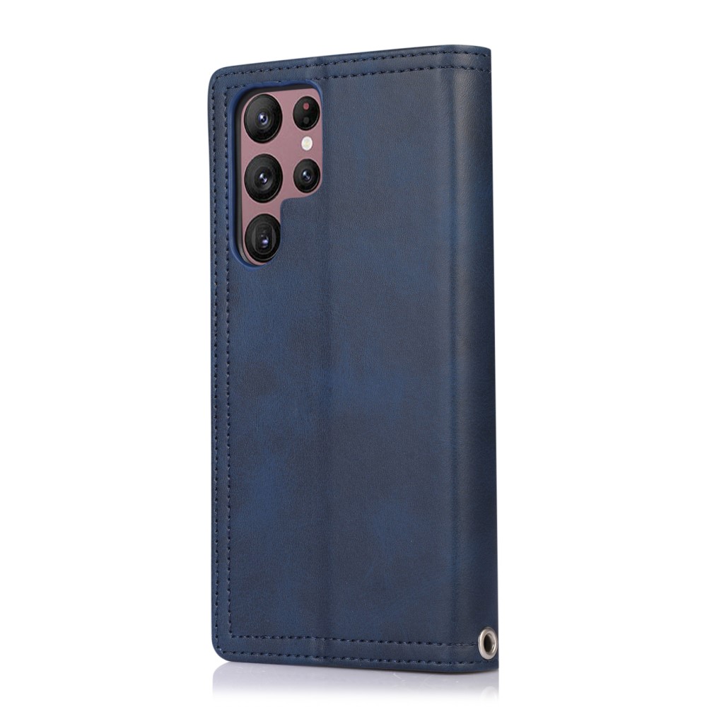  Samsung Galaxy S22 Ultra Fodral Multifunktionellt Blå