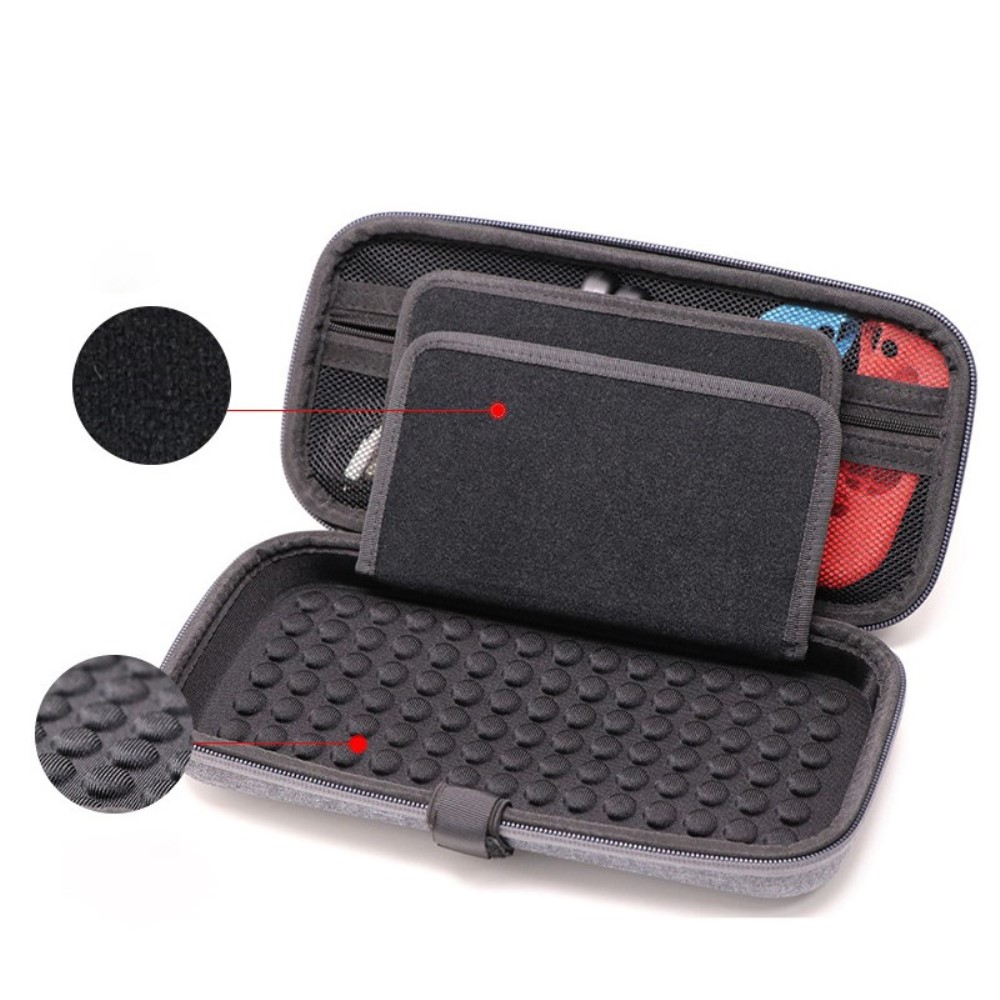  Nintendo Switch Skyddsfodral Reseväska Grå