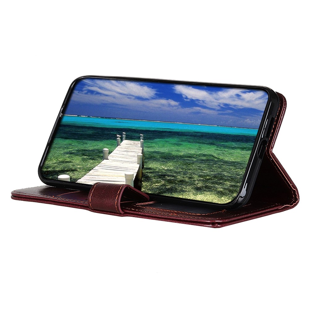  Samsung Galaxy A03 Fodral Crazy Horse Brun