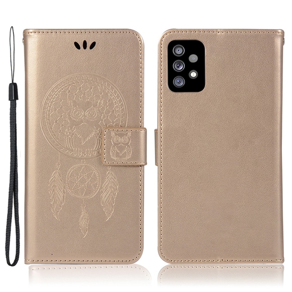  Samsung Galaxy A53 5G Fodral Dream Catcher Guld
